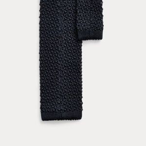 Vintage J.Crew Italian Silk Knit Neck Tie - Navy